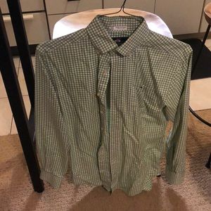 Green Vineyard Vines Button Down Mens Shirt - Small (S)